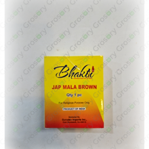 Bhakti Jap Mala Brown (1 Count)