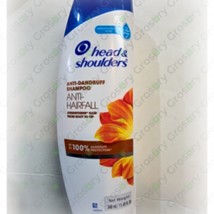 Head & Shoulders Anti-Hairfall Anti-Dandruff Shampoo (340 Ml)