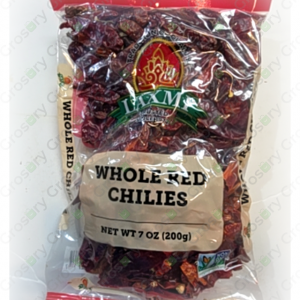 Laxmi Whole Red Chilies (7 Oz)