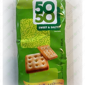 Britannia 50-50 Sweet & Salty Crackers (372 Gm)