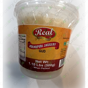 Real Kolhapuri Jaggery Gud (1 Lb)