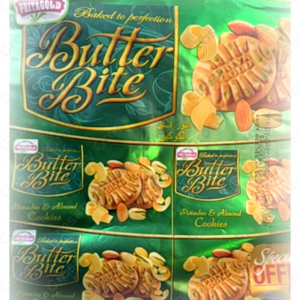 Priya Gold Butter Bite Pistachio & Almond Cookies (520 Gm)