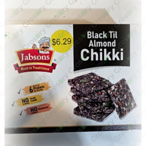 Jabsons Black Til Almond Chikki (270 Gm)