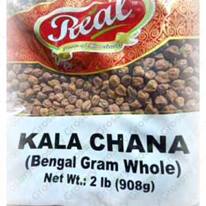 Real Kala Chana (Bengal Gram Whole) (2 Lb)