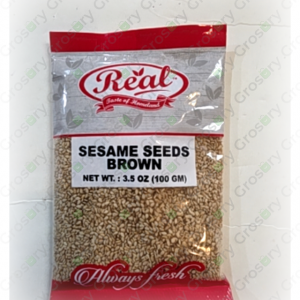 Real Sesame Seeds Brown (4 Oz)
