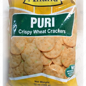 Anand Puri Crispy Wheat Crackers (12 Oz)