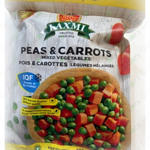 Laxmi Frozen Peas & Carrots (300 Gm)