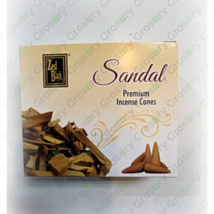 Zed Black Sandal Premium Incense Cones (1 Count)