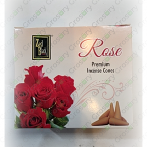 Zed Black Rose Premium Incense Cones (1 Count)