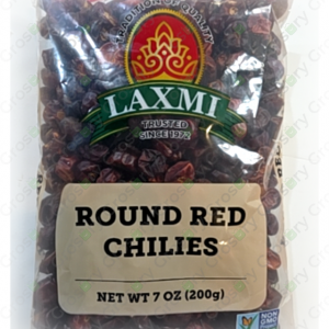 Laxmi Round Red Chilies (7 Oz)