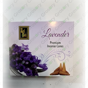 Zed Black Lavender Premium Incense Cones (1 Count)