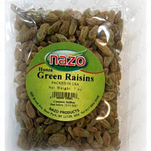 Nazo Green Raisins (7 Oz)