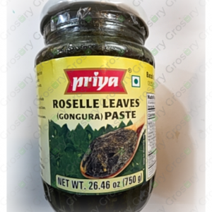 Priya Roselle Leaves (Gongura) Paste (750 Gm)
