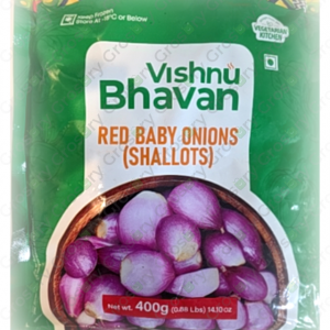 Vishnu Bhavan Red Baby Onions (Shallots) (400 Gm)