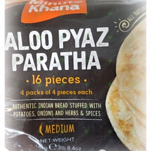 Haldirams Aloo Pyaz Paratha Value Pack (16 Count)