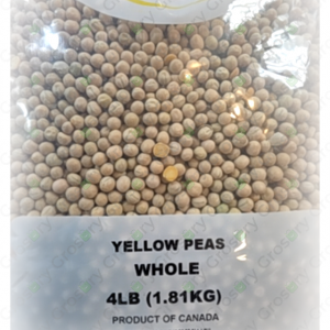 Roshni Yellow Peas Whole (4 Lb)