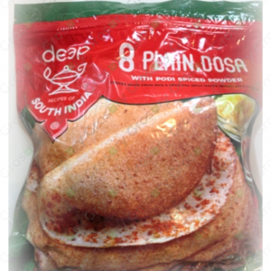Deep Plain Dosa With Podi Spiced Powder (400 Gm)